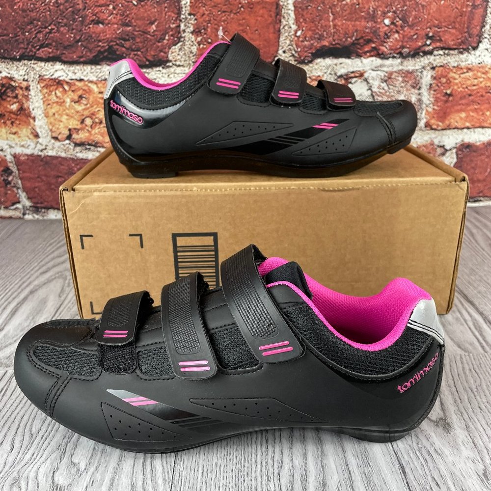 Tommaso Pista Stylish Women's Cycling Shoes, Road Bike, Indoor Cycling
